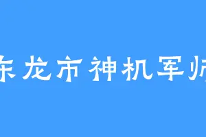 东龙市神机军师