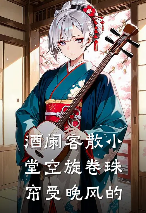 酒阑客散小堂空旋卷珠帘受晚风的