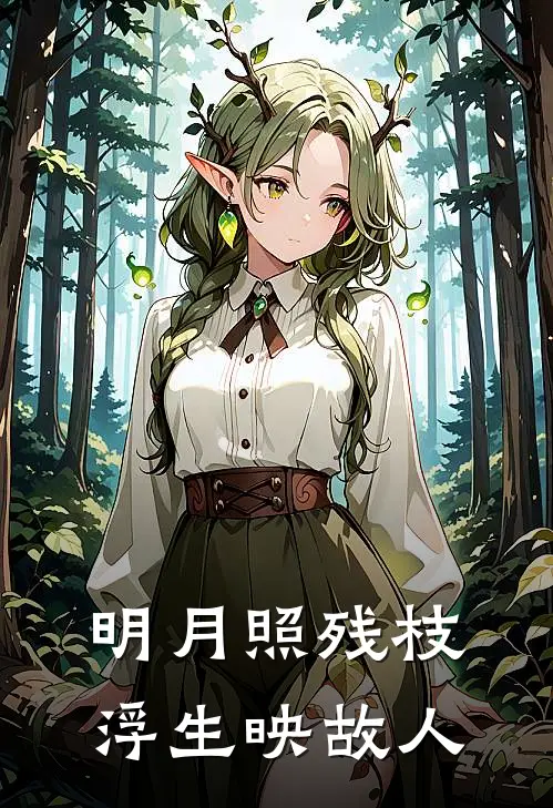 明月照残枝，浮生映故人