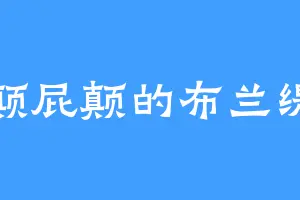 屁颠屁颠的布兰缇什