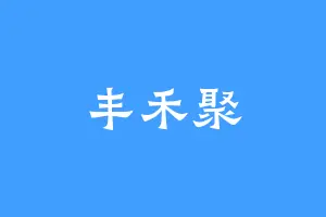 丰禾聚