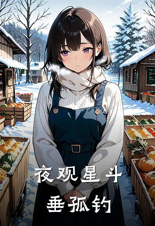 夜观星斗垂孤钓