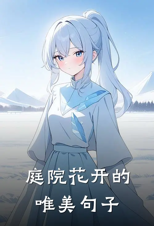 庭院花开的唯美句子