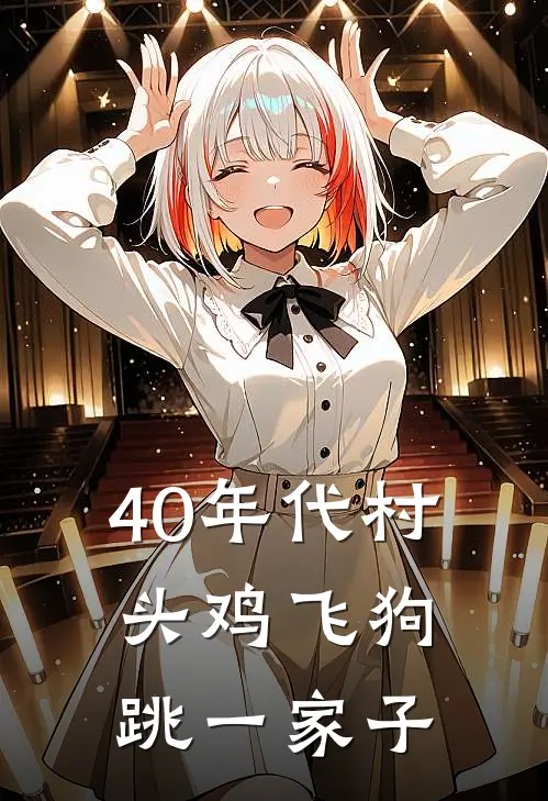 40年代村头鸡飞狗跳一家子