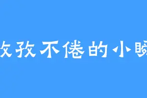 孜孜不倦的小瞬