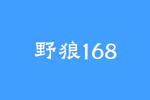 野狼168